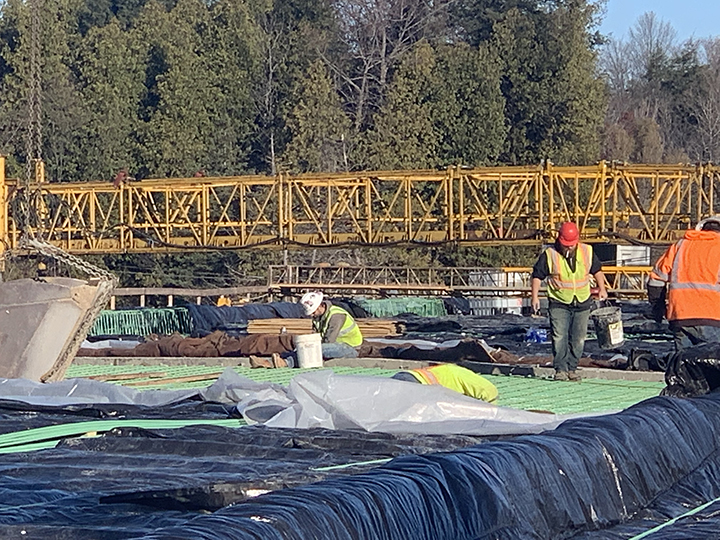WITH VIDEO Bagley Street bridge workers race Mother Nature News
